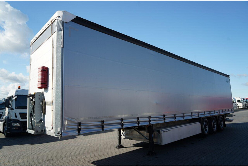 Schmitz Cargobull FIRANKA / WINDA ZAŁADOWCZA / 2x OŚ PODNOSZONA / KOSZ NA PALETY - 侧帘半拖车:图4 Schmitz Cargobull FIRANKA / WINDA ZAŁADOWCZA / 2x OŚ PODNOSZONA / KOSZ NA PALETY - 侧帘半拖车:图4