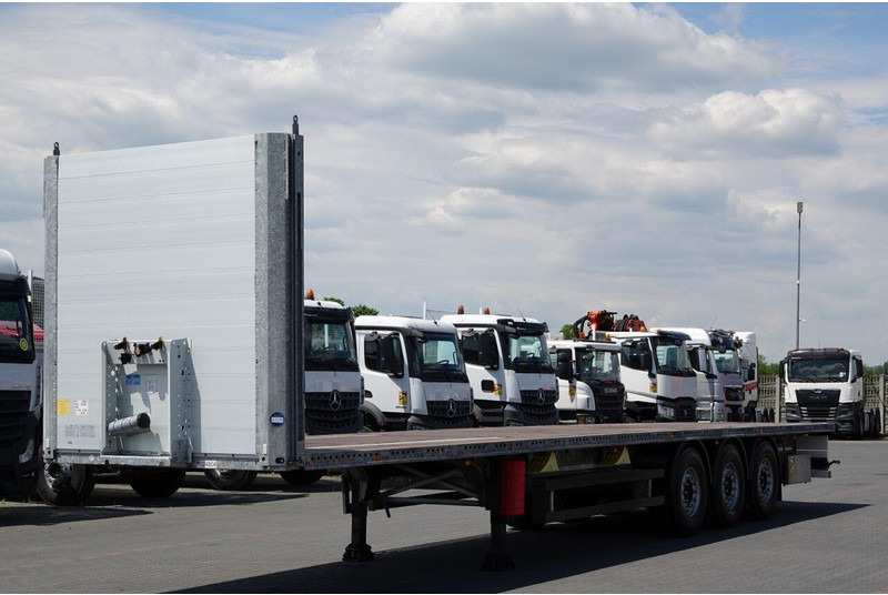 Schmitz Cargobull NACZEPA PLATFORMA / BUDOWLANA / 2019 / OPONY 100% / WAGA: 5800 K - 栏板式/ 平板半拖车:图3 Schmitz Cargobull NACZEPA PLATFORMA / BUDOWLANA / 2019 / OPONY 100% / WAGA: 5800 K - 栏板式/ 平板半拖车:图3