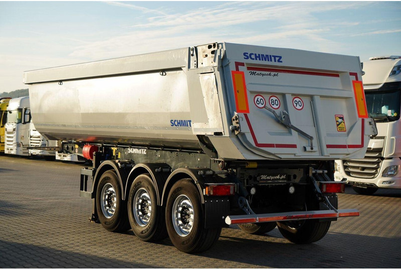 Schmitz Cargobull / WYWROTKA / 26 m3 / HYDROKLAPA / OŚ PODNOSZONA / - 翻斗半拖车:图4 Schmitz Cargobull / WYWROTKA / 26 m3 / HYDROKLAPA / OŚ PODNOSZONA / - 翻斗半拖车:图4