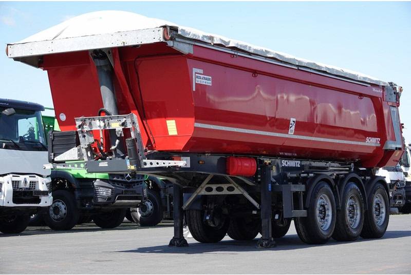 Schmitz Cargobull WYWROTKA / 26 m3 / STALOWA / HYDROKLAPA / OŚ PODNOSZONA / AUTOM - 翻斗半拖车:图3 Schmitz Cargobull WYWROTKA / 26 m3 / STALOWA / HYDROKLAPA / OŚ PODNOSZONA / AUTOM - 翻斗半拖车:图3
