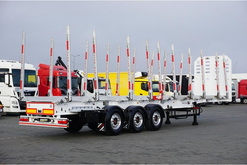 Schwarzmüller / KŁONICOWA / DO DREWNA WAGA 5 700 KG / OŚ PODNOSZONA - 木材运输拖车:图5 Schwarzmüller / KŁONICOWA / DO DREWNA WAGA 5 700 KG / OŚ PODNOSZONA - 木材运输拖车:图5