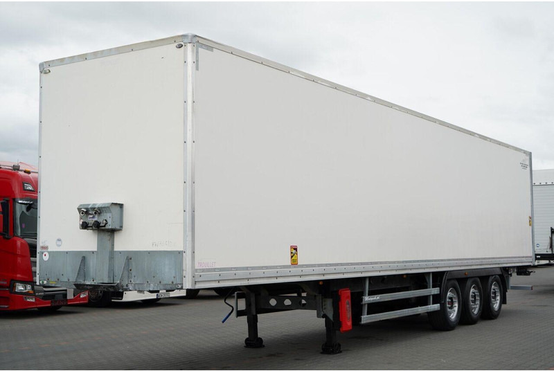 Trouillet KONTENER / KOFFER / DWIE OSIE PODNOSZONE / SAF / BARDZO MOCNA - 封闭厢式半拖车:图1 Trouillet KONTENER / KOFFER / DWIE OSIE PODNOSZONE / SAF / BARDZO MOCNA - 封闭厢式半拖车:图1