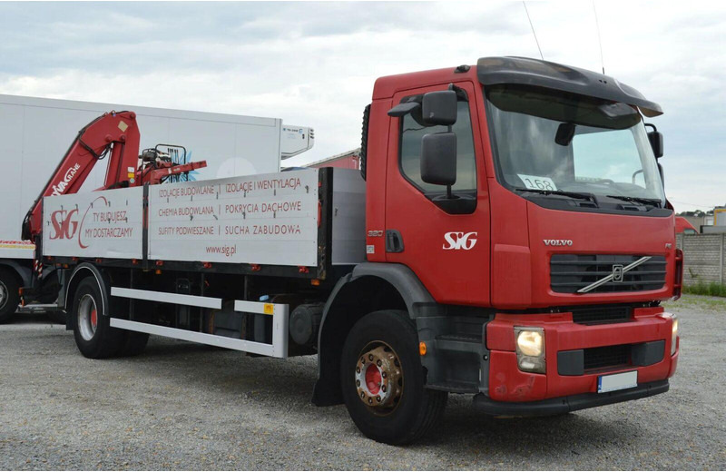 Volvo FE 18.320 FLATBED CRANE - 栏板式/ 平板卡车, 起重车:图3 Volvo FE 18.320 FLATBED CRANE - 栏板式/ 平板卡车, 起重车:图3