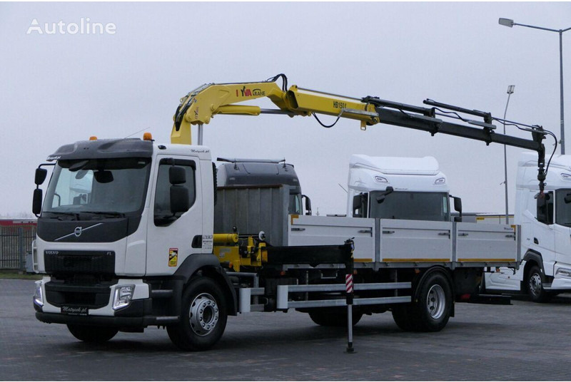 Volvo FE 280 - 栏板式/ 平板卡车, 起重车:图2 Volvo FE 280 - 栏板式/ 平板卡车, 起重车:图2