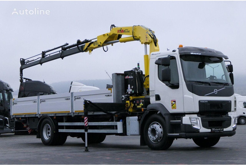 Volvo FE 280 - 栏板式/ 平板卡车, 起重车:图1 Volvo FE 280 - 栏板式/ 平板卡车, 起重车:图1