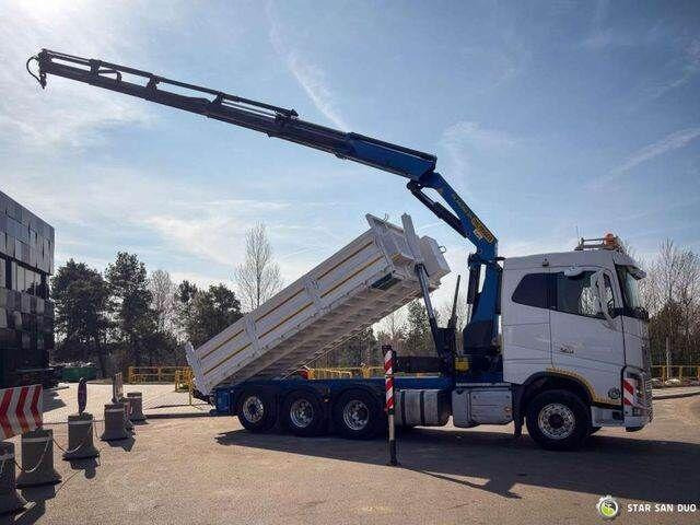 Volvo FH 16.550 8x4 Palfinger PK 34002-SH Crane Kippe - 翻斗车, 起重车:图2 Volvo FH 16.550 8x4 Palfinger PK 34002-SH Crane Kippe - 翻斗车, 起重车:图2