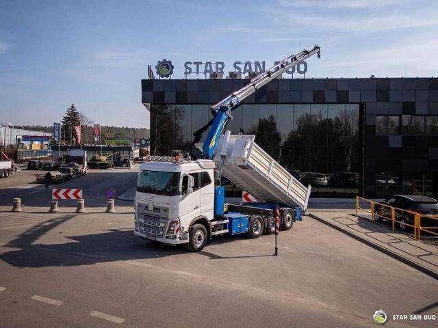 Volvo FH 16.550 8x4 Palfinger PK 34002-SH Crane Kippe - 翻斗车, 起重车:图3 Volvo FH 16.550 8x4 Palfinger PK 34002-SH Crane Kippe - 翻斗车, 起重车:图3