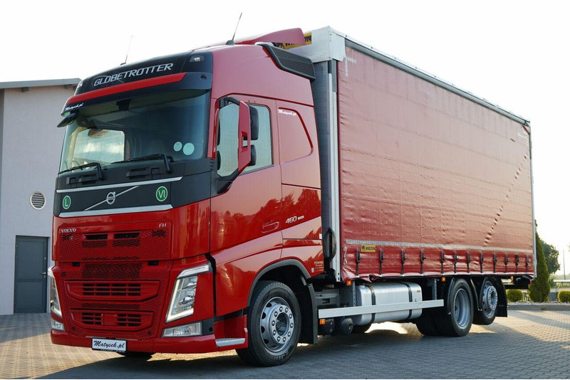 Volvo FH 460 / FIRANKA / 6x2 / PODNOSZONY DACH / I-PARK COOL / OŚ PODN - 侧帘卡车:图2 Volvo FH 460 / FIRANKA / 6x2 / PODNOSZONY DACH / I-PARK COOL / OŚ PODN - 侧帘卡车:图2
