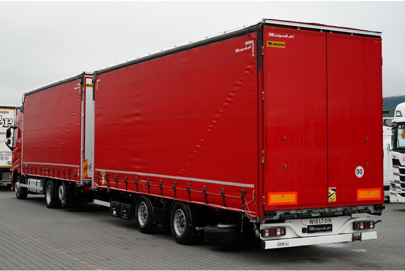 Volvo FH 460 / I-SAVE / ZESTAW TANDEM 120 M3 / PRZEJAZDOWY / I-PARK CO - 侧帘卡车:图2 Volvo FH 460 / I-SAVE / ZESTAW TANDEM 120 M3 / PRZEJAZDOWY / I-PARK CO - 侧帘卡车:图2