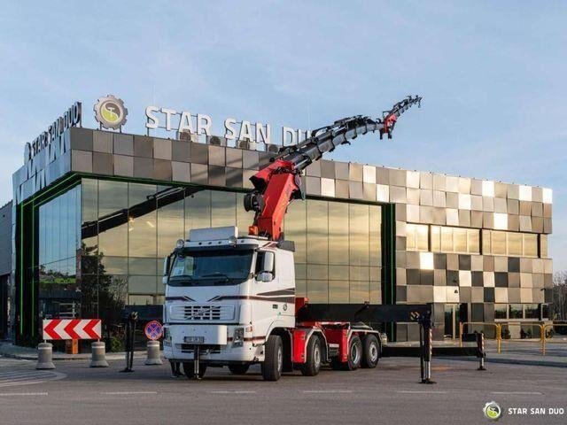 Volvo FH 520 8x2 PALFINGER PK 100002 HDS Fly Jib Cran - 牵引车:图1 Volvo FH 520 8x2 PALFINGER PK 100002 HDS Fly Jib Cran - 牵引车:图1