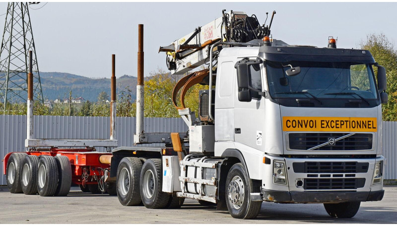 Volvo FH 520 * EPSILON E260L83 * Anhänger /6x4 - 木材运输车, 起重车:图3 Volvo FH 520 * EPSILON E260L83 * Anhänger /6x4 - 木材运输车, 起重车:图3