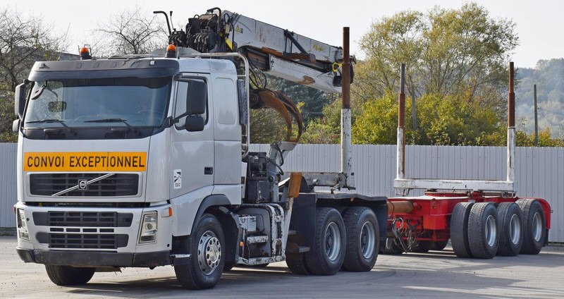 Volvo FH 520 * EPSILON E260L83 * Anhänger /6x4 - 木材运输车, 起重车:图4 Volvo FH 520 * EPSILON E260L83 * Anhänger /6x4 - 木材运输车, 起重车:图4