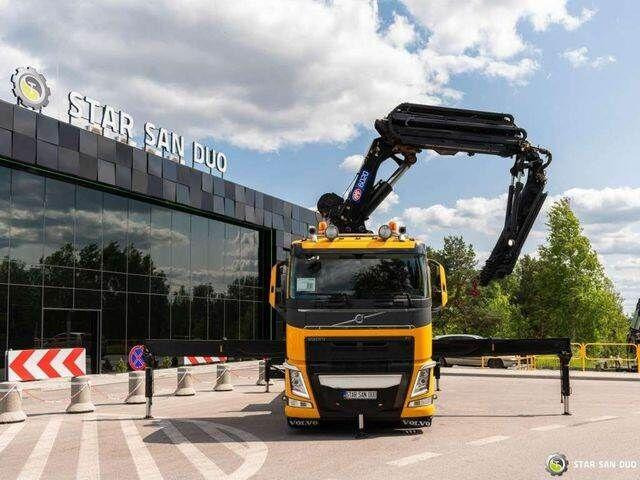 Volvo FH 540 8x4 HMF 6020 Fly Jib Winch - 栏板式/ 平板卡车, 起重车:图3 Volvo FH 540 8x4 HMF 6020 Fly Jib Winch - 栏板式/ 平板卡车, 起重车:图3