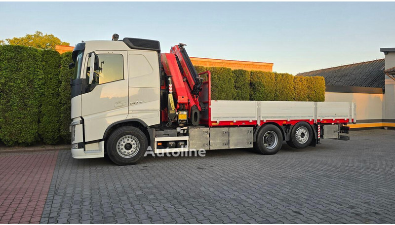 Volvo FH 540 - Flatbed+crane 6x2 - 栏板式/ 平板卡车, 起重车:图3 Volvo FH 540 - Flatbed+crane 6x2 - 栏板式/ 平板卡车, 起重车:图3