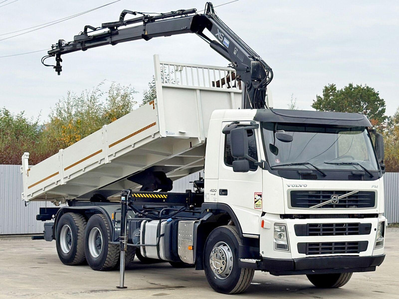 Volvo FM 400 Kipper 6,20m * HIAB 144 B-3 HIDUO* 6x4 - 翻斗车, 起重车:图2 Volvo FM 400 Kipper 6,20m * HIAB 144 B-3 HIDUO* 6x4 - 翻斗车, 起重车:图2