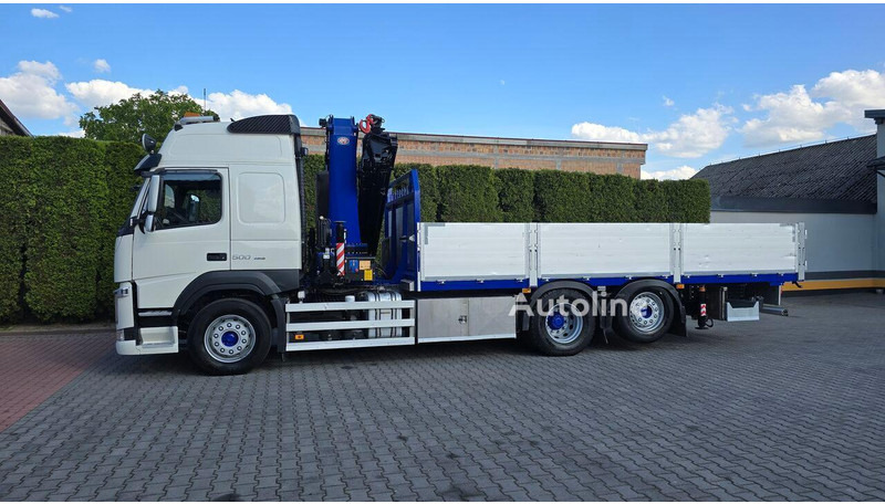 Volvo FM 500 - Flatbed+crane 6x2 - 栏板式/ 平板卡车, 起重车:图3 Volvo FM 500 - Flatbed+crane 6x2 - 栏板式/ 平板卡车, 起重车:图3
