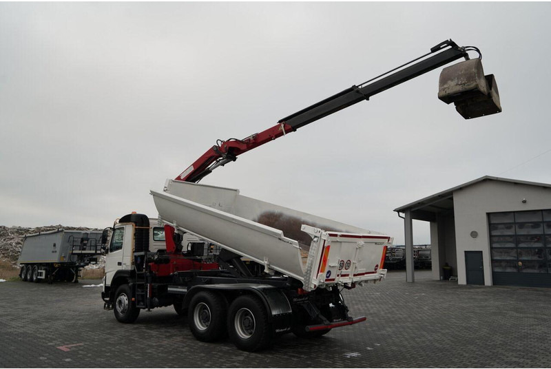 Volvo FMX 380 / 6x4 / WYWROTKA + HDS HMF 1820 K2 / HYDROBURTA / STEROW - 翻斗车, 起重车:图3 Volvo FMX 380 / 6x4 / WYWROTKA + HDS HMF 1820 K2 / HYDROBURTA / STEROW - 翻斗车, 起重车:图3