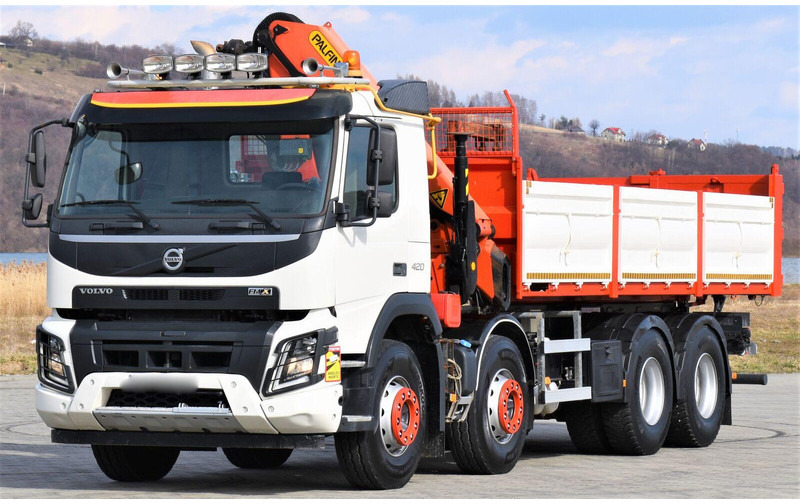 Volvo FMX 420 Kipper 6,20m *PK 1850 2 - SH B*FUNK/8x4 - 翻斗车, 起重车:图4 Volvo FMX 420 Kipper 6,20m *PK 1850 2 - SH B*FUNK/8x4 - 翻斗车, 起重车:图4
