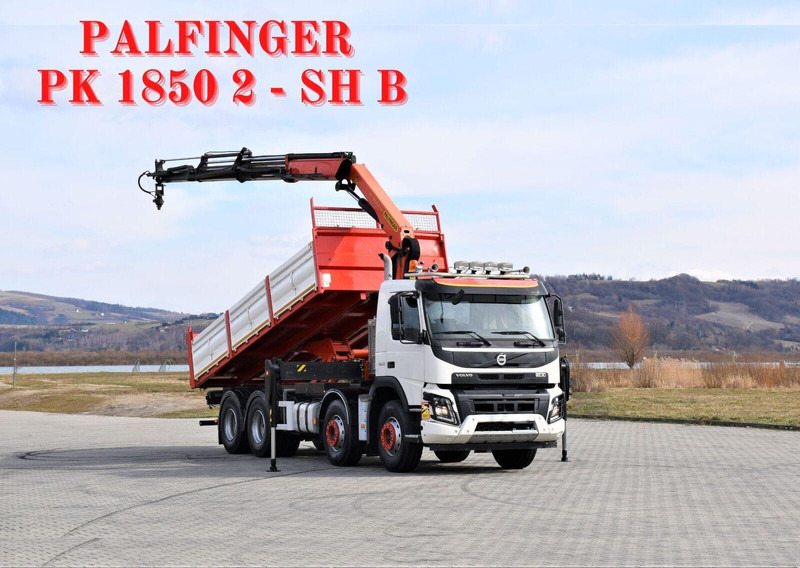 Volvo FMX 420 Kipper 6,20m *PK 1850 2 - SH B*FUNK/8x4 - 翻斗车, 起重车:图1 Volvo FMX 420 Kipper 6,20m *PK 1850 2 - SH B*FUNK/8x4 - 翻斗车, 起重车:图1