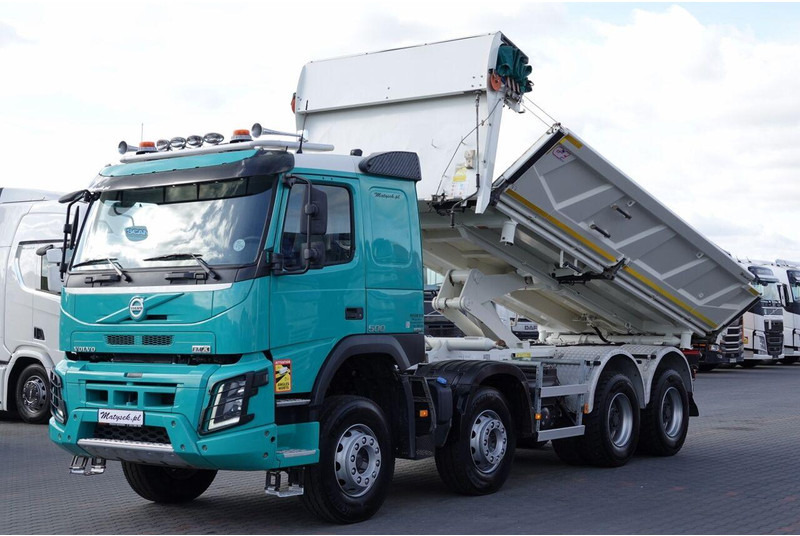 Volvo FMX 500 / 8x4 / HYDROBURTA / BORDMATIC / 2016 ROK / EURO 6 / PO - 翻斗车:图1 Volvo FMX 500 / 8x4 / HYDROBURTA / BORDMATIC / 2016 ROK / EURO 6 / PO - 翻斗车:图1