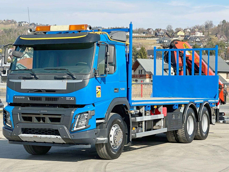 Volvo FMX 500 * PK 18002 - EH B + FUNK/6x4 * TOP - 栏板式/ 平板卡车, 起重车:图4 Volvo FMX 500 * PK 18002 - EH B + FUNK/6x4 * TOP - 栏板式/ 平板卡车, 起重车:图4
