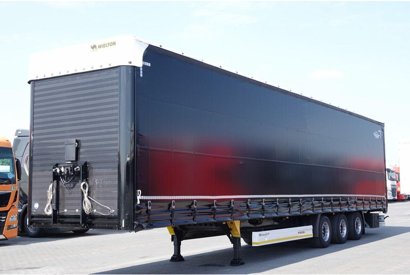 Wielton FIRANKA / MEGA / LOWDECK / OŚ PODNOSZONA / DACH PODNOSZONY / SAF - 侧帘半拖车:图1 Wielton FIRANKA / MEGA / LOWDECK / OŚ PODNOSZONA / DACH PODNOSZONY / SAF - 侧帘半拖车:图1