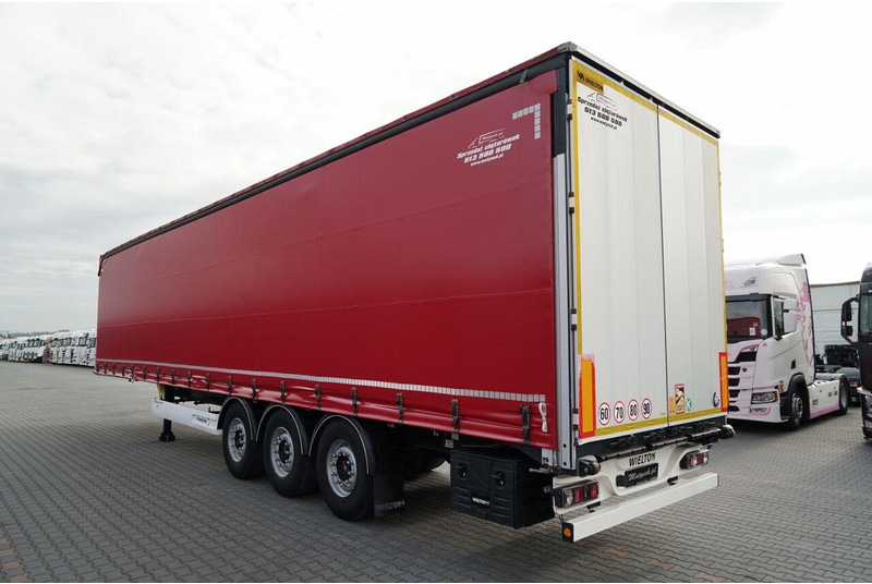 Wielton FIRANKA STANDARD / MULDA DO STALI - 9 M / OŚ PODNOSZONA / SAF / - 侧帘半拖车:图3 Wielton FIRANKA STANDARD / MULDA DO STALI - 9 M / OŚ PODNOSZONA / SAF / - 侧帘半拖车:图3