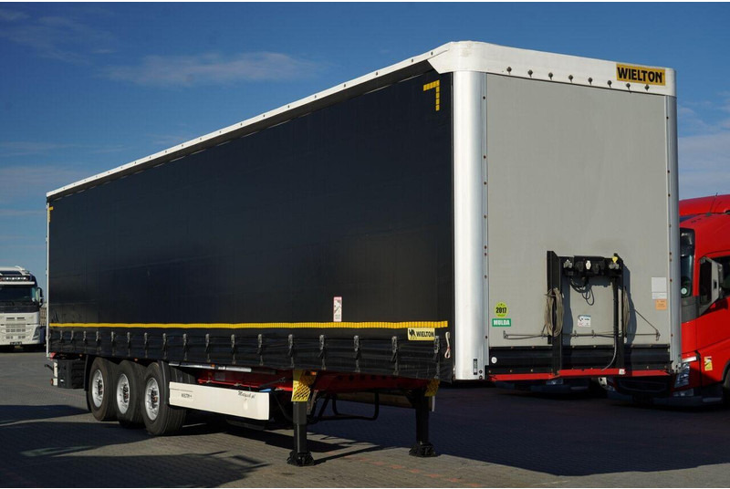 Wielton FIRANKA STANDARD / MULDA DO STALI - 9 M / OŚ PODNOSZONA / SAF / - 侧帘半拖车:图1 Wielton FIRANKA STANDARD / MULDA DO STALI - 9 M / OŚ PODNOSZONA / SAF / - 侧帘半拖车:图1