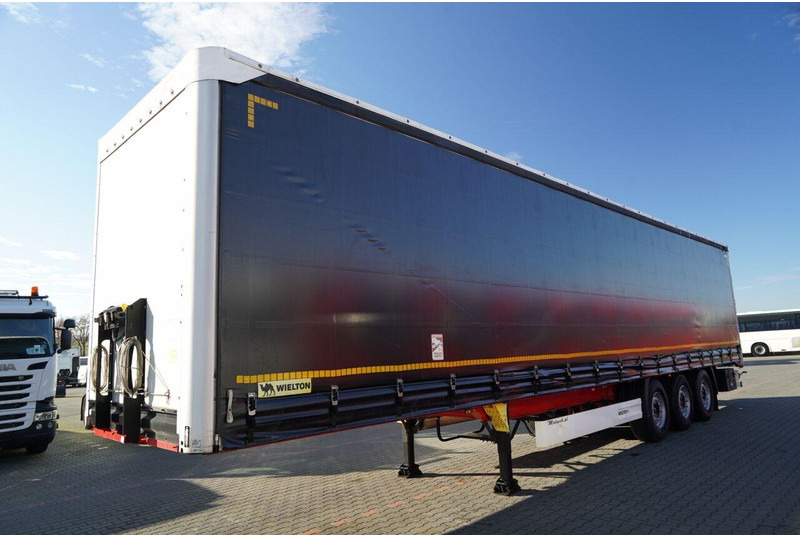 Wielton FIRANKA STANDARD / MULDA DO STALI - 9 M / OŚ PODNOSZONA / SAF / - 侧帘半拖车:图4 Wielton FIRANKA STANDARD / MULDA DO STALI - 9 M / OŚ PODNOSZONA / SAF / - 侧帘半拖车:图4