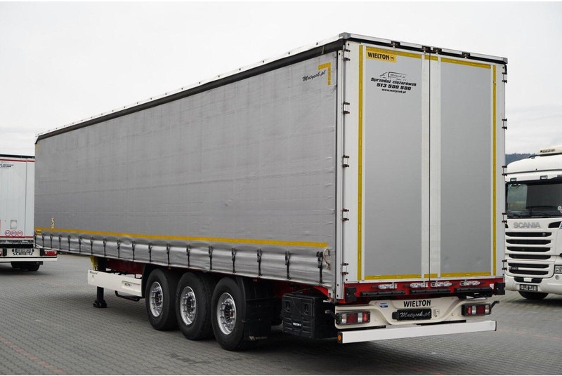 Wielton FIRANKA STANDARD / MULDA DO STALI - 9 M / OŚ PODNOSZONA / SAF / - 侧帘半拖车:图4 Wielton FIRANKA STANDARD / MULDA DO STALI - 9 M / OŚ PODNOSZONA / SAF / - 侧帘半拖车:图4