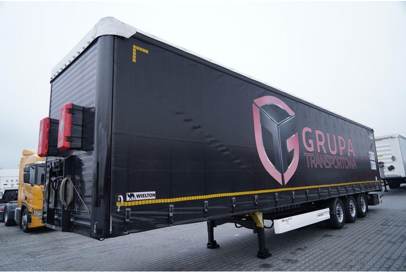 Wielton FIRANKA / VARIOS / 2x OŚ PODNOSZONA / - 侧帘半拖车:图2 Wielton FIRANKA / VARIOS / 2x OŚ PODNOSZONA / - 侧帘半拖车:图2
