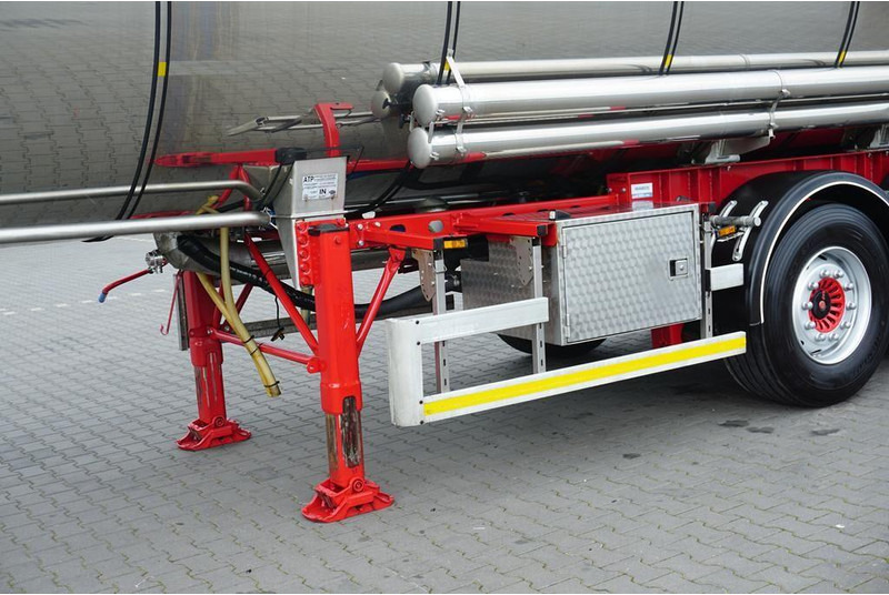 液罐半拖车 用于运输 食物 Wielton SOMMER / CYSTERNA SPOZYWCZA / 28 374 LITRÓW / 4 KOMOROWA / WEBAS：图16