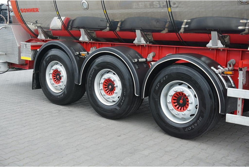 液罐半拖车 用于运输 食物 Wielton SOMMER / CYSTERNA SPOZYWCZA / 28 374 LITRÓW / 4 KOMOROWA / WEBAS：图9