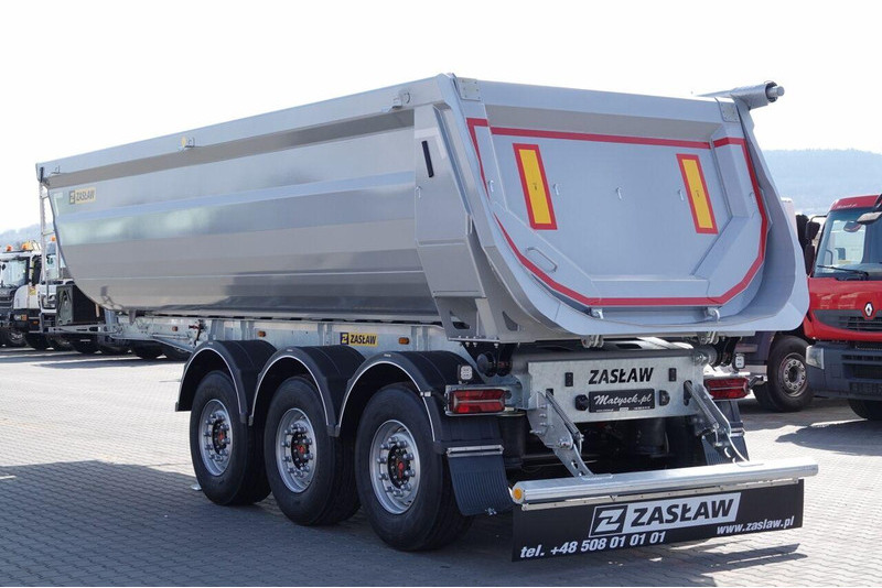 ZASŁAW WYWROTKA 24 m3 / FABRYCZNIE NOWA / STALOWA / RYNNA WANNA HP / 20 - 翻斗半拖车:图4 ZASŁAW WYWROTKA 24 m3 / FABRYCZNIE NOWA / STALOWA / RYNNA WANNA HP / 20 - 翻斗半拖车:图4