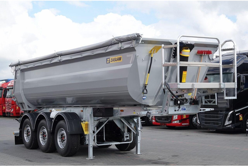 ZASŁAW WYWROTKA 26 m3 / FABRYCZNIE NOWA / STALOWA / RYNNA WANNA HP / OŚ - 翻斗半拖车:图1 ZASŁAW WYWROTKA 26 m3 / FABRYCZNIE NOWA / STALOWA / RYNNA WANNA HP / OŚ - 翻斗半拖车:图1