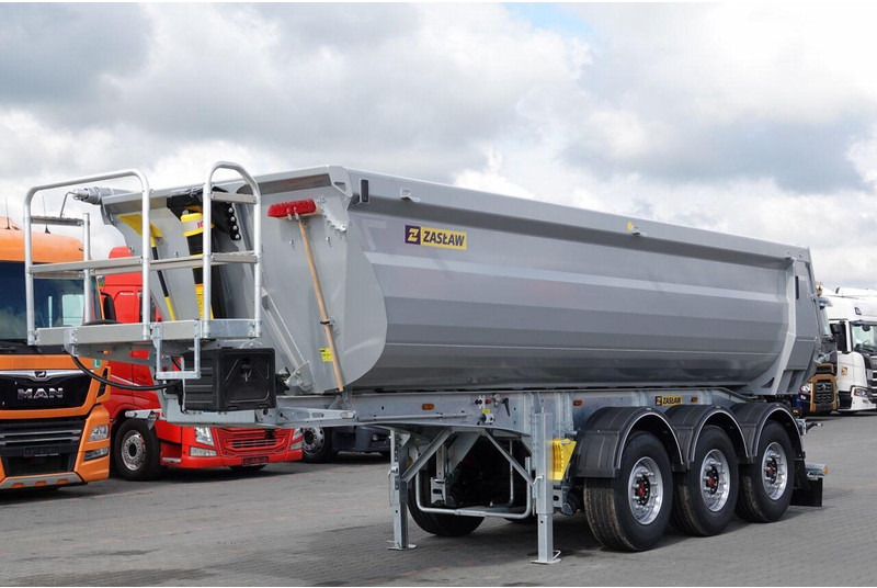 ZASŁAW WYWROTKA 26 m3 / FABRYCZNIE NOWA / STALOWA / RYNNA WANNA HP / OŚ - 翻斗半拖车:图3 ZASŁAW WYWROTKA 26 m3 / FABRYCZNIE NOWA / STALOWA / RYNNA WANNA HP / OŚ - 翻斗半拖车:图3