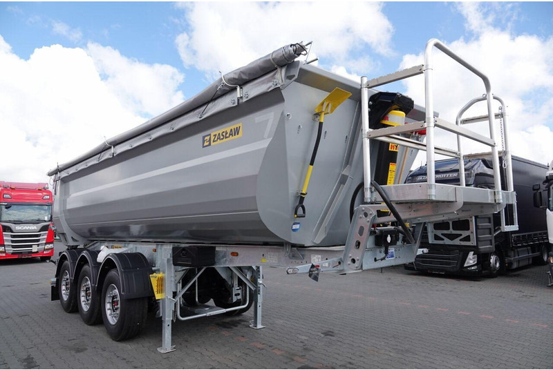 ZASŁAW WYWROTKA 26 m3 / FABRYCZNIE NOWA / STALOWA / RYNNA WANNA HP / OŚ - 翻斗半拖车:图2 ZASŁAW WYWROTKA 26 m3 / FABRYCZNIE NOWA / STALOWA / RYNNA WANNA HP / OŚ - 翻斗半拖车:图2