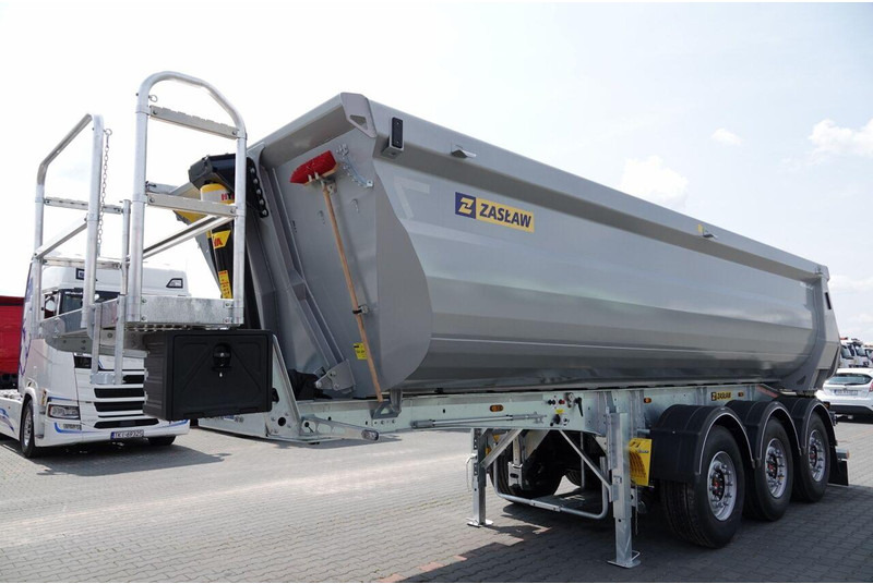 ZASŁAW WYWROTKA 28 m3 / FABRYCZNIE NOWA / STALOWA / RYNNA WANNA HP / OŚ - 翻斗半拖车:图4 ZASŁAW WYWROTKA 28 m3 / FABRYCZNIE NOWA / STALOWA / RYNNA WANNA HP / OŚ - 翻斗半拖车:图4