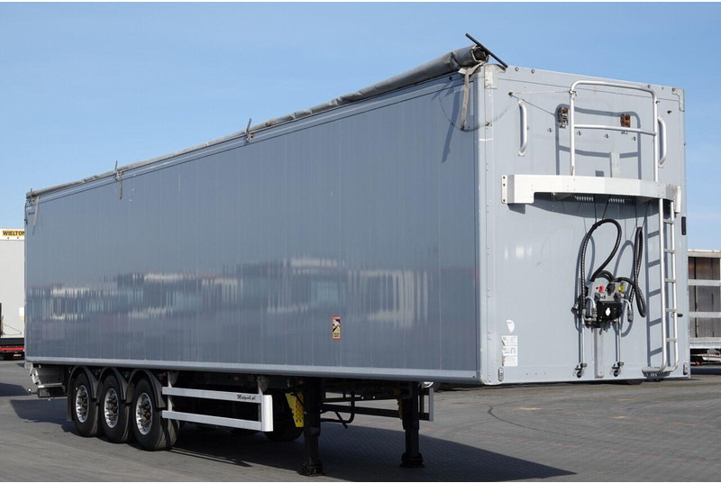 Kraker WALKING FLOOR / RUCHOMA PODŁOGA / 92 M3 / OŚ PODNOSZONA / WAGA 7 - 活动底半拖车:图1 Kraker WALKING FLOOR / RUCHOMA PODŁOGA / 92 M3 / OŚ PODNOSZONA / WAGA 7 - 活动底半拖车:图1