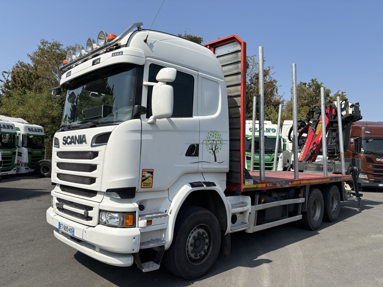 SCANIA R 580 CB6x4HHZ - 驾驶室底盘卡车:图1 SCANIA R 580 CB6x4HHZ - 驾驶室底盘卡车:图1