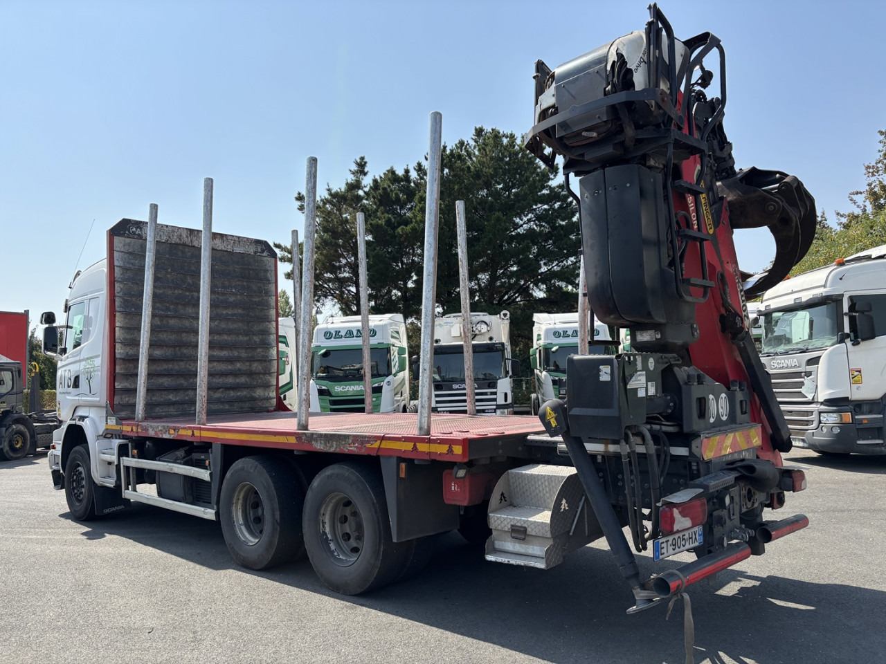 SCANIA R 580 CB6x4HHZ - 驾驶室底盘卡车:图4 SCANIA R 580 CB6x4HHZ - 驾驶室底盘卡车:图4