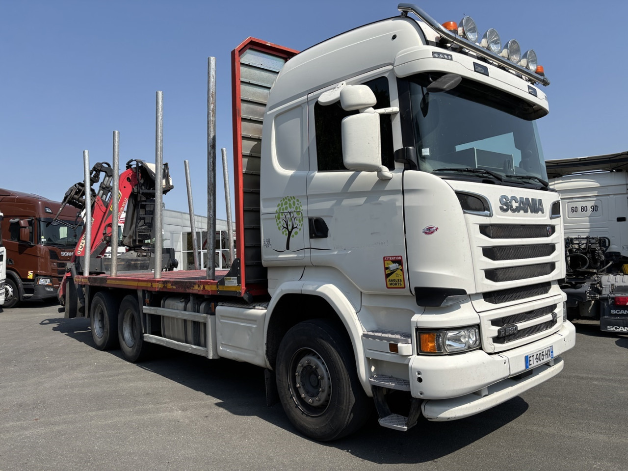 SCANIA R 580 CB6x4HHZ - 驾驶室底盘卡车:图2 SCANIA R 580 CB6x4HHZ - 驾驶室底盘卡车:图2