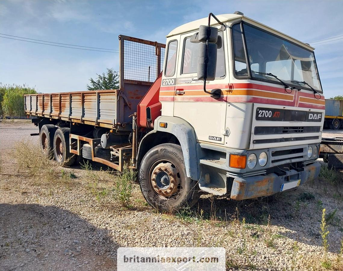 DAF 2700 ATI 6x4 26 Ton Sideways Tipper with HMF 820 Crane | Export Ready. - 翻斗车, 起重车:图1 DAF 2700 ATI 6x4 26 Ton Sideways Tipper with HMF 820 Crane | Export Ready. - 翻斗车, 起重车:图1