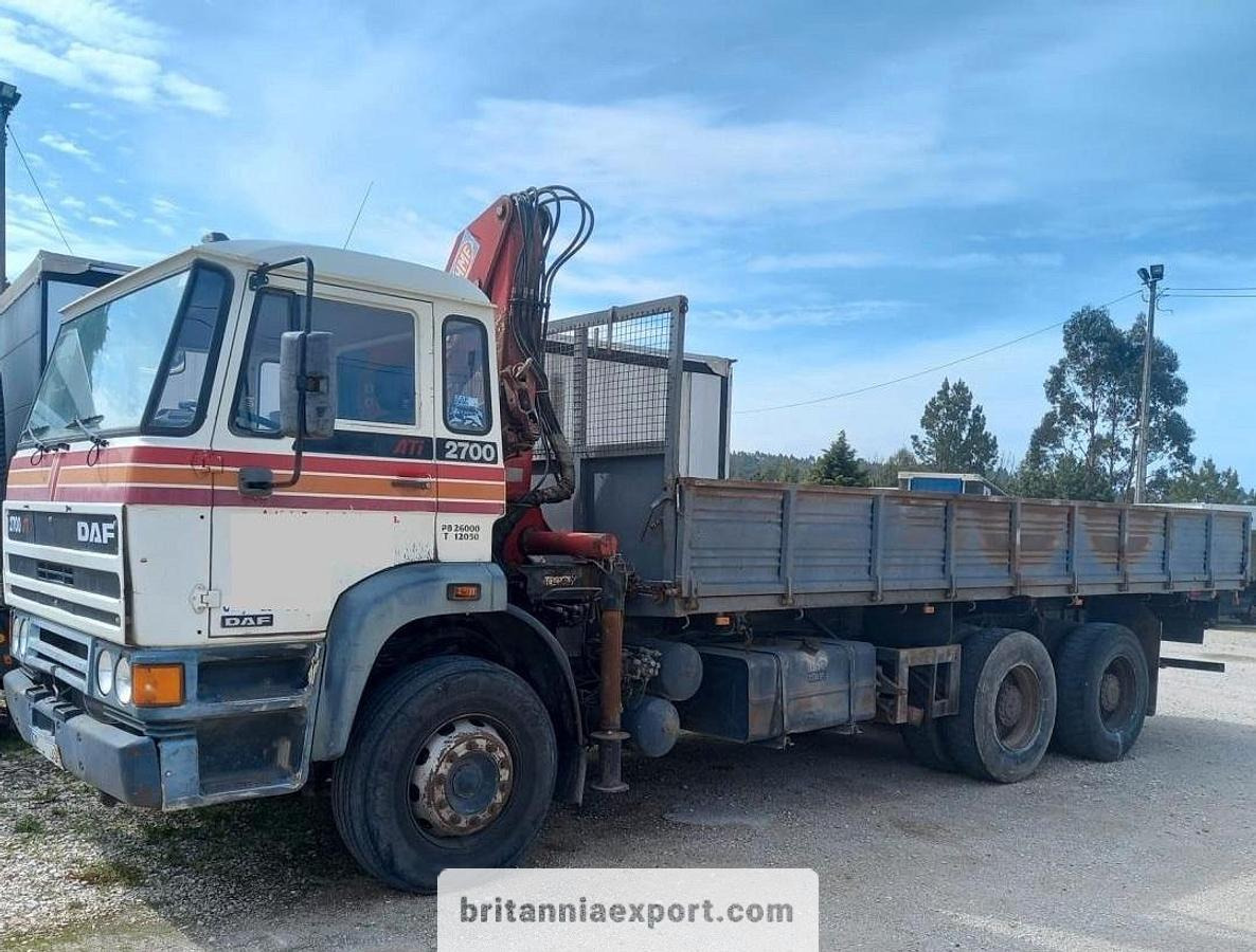 DAF 2700 ATI 6x4 26 Ton Sideways Tipper with HMF 820 Crane | Export Ready. - 翻斗车, 起重车:图3 DAF 2700 ATI 6x4 26 Ton Sideways Tipper with HMF 820 Crane | Export Ready. - 翻斗车, 起重车:图3