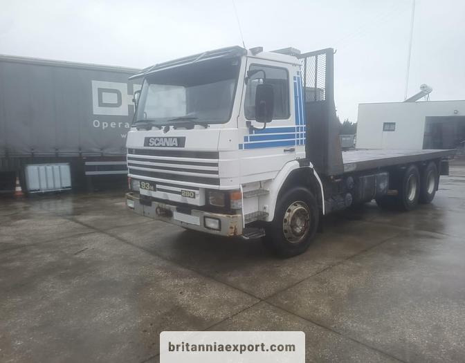 SCANIA P93H 280 6x2 10 Tyres Flatbed Truck – 26 Ton | On springs - 栏板式/ 平板卡车:图3 SCANIA P93H 280 6x2 10 Tyres Flatbed Truck – 26 Ton | On springs - 栏板式/ 平板卡车:图3