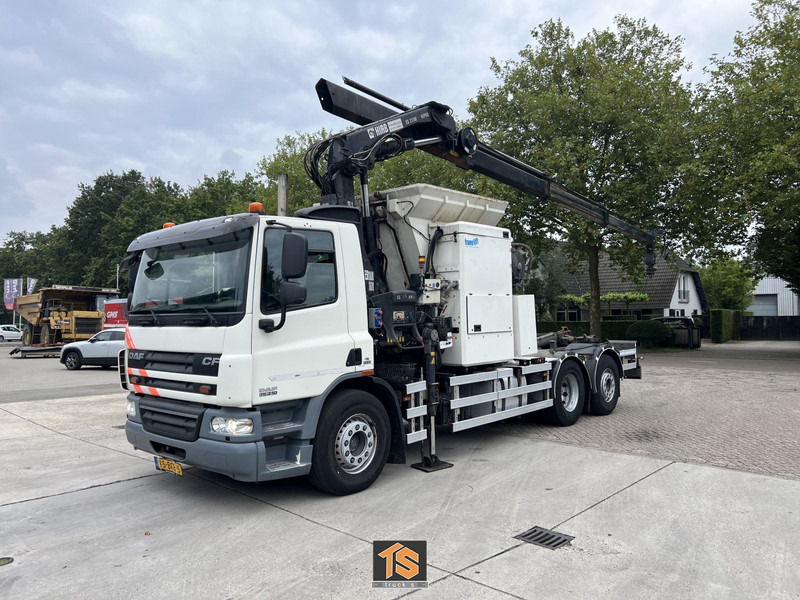 DAF FAN CF KRAN - PERS - VUILNIS - MULDE WAGEN - TOP. TRUCK - 光缆系统卡车, 起重车:图1 DAF FAN CF KRAN - PERS - VUILNIS - MULDE WAGEN - TOP. TRUCK - 光缆系统卡车, 起重车:图1