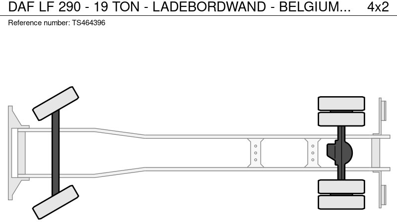 厢式卡车 DAF LF 290 - 19 TON - LADEBORDWAND - BELGIUM TOP TRUCK:图16 厢式卡车 DAF LF 290 - 19 TON - LADEBORDWAND - BELGIUM TOP TRUCK:图16