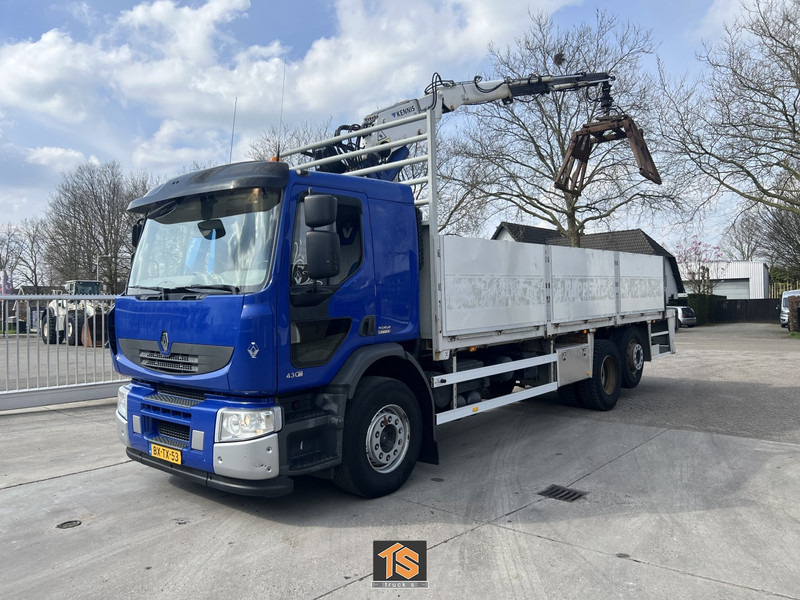 Renault PREMIUM LANDER 430.26 6X2 EL 2M ROLLKRAN - Kennis R16/7 - NL TOP TRUCK - 栏板式/ 平板卡车, 起重车:图1 Renault PREMIUM LANDER 430.26 6X2 EL 2M ROLLKRAN - Kennis R16/7 - NL TOP TRUCK - 栏板式/ 平板卡车, 起重车:图1