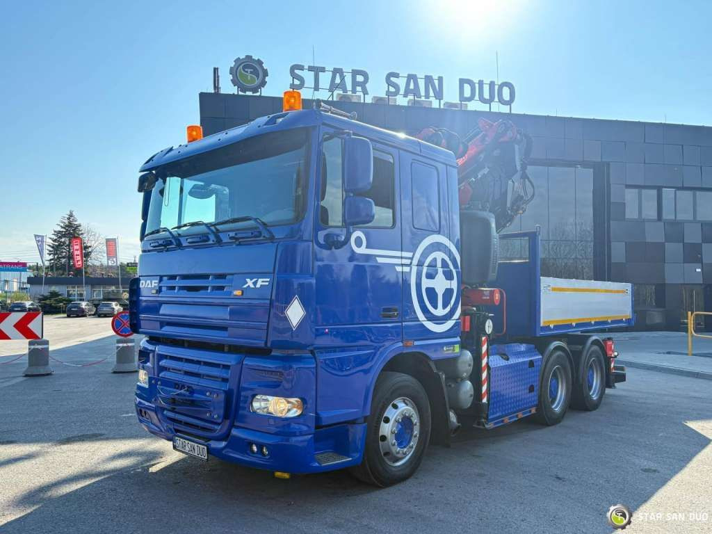 DAF XF 105.510 6x4 FASSI 450 FLY JIB Winch 5th - 起重车:图4 DAF XF 105.510 6x4 FASSI 450 FLY JIB Winch 5th - 起重车:图4