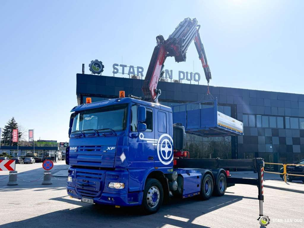 DAF XF 105.510 6x4 FASSI 450 FLY JIB Winch 5th - 起重车:图1 DAF XF 105.510 6x4 FASSI 450 FLY JIB Winch 5th - 起重车:图1